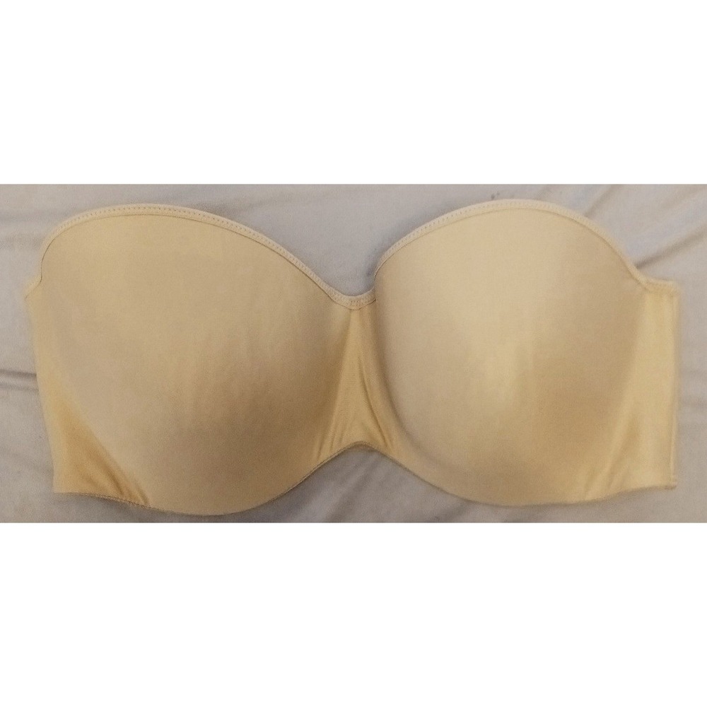 Maidenform Ultimate Support Full Figure Strapless Bra in Nude, Size 40D